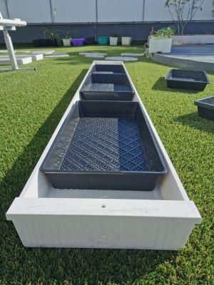 Plastic Fodder Tray Hydroponic Greenhouse System for Growing Microgreen
