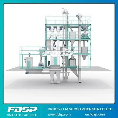 Popular Design Small Poultry Feed Mill Animal Feed Pellet Machine