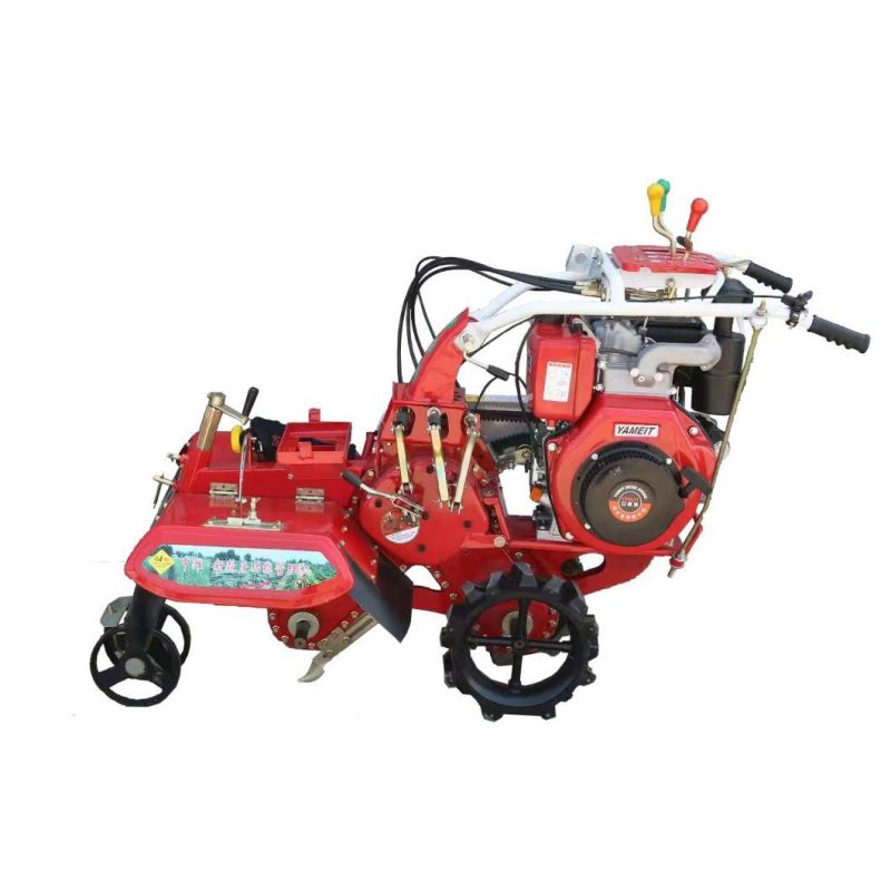 Agricultural Automatic Rotary Power Tiller for Earthing up for Sugarcane
