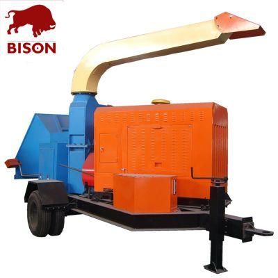 CE Approved Mobile Christmas Wood Chipper