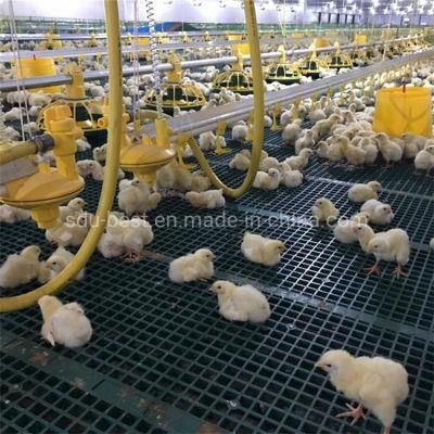 Poultry Farm Floor Raising Chicken Broiler Breeder Pan for Automatic Poultry Control Pan Auger Feeding System