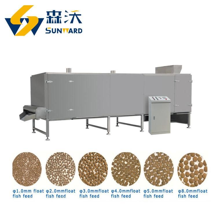 Full Automatic Double Screw Extruder Fish Feed Pellet Processing Line Extruder for Fish Feed Dog Food