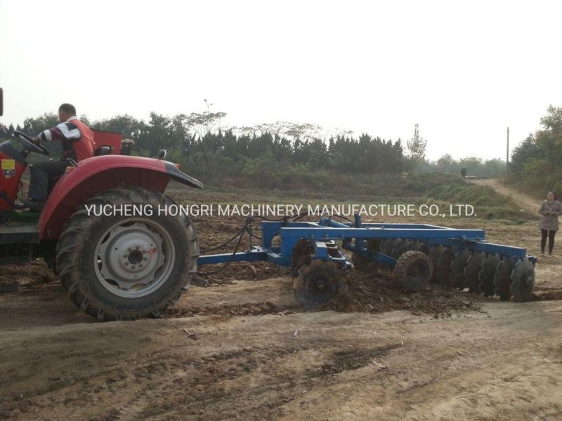 Hongri Agricultural Machinery 1bz Series Hydraulic Trailed Heavy Disc Harrow