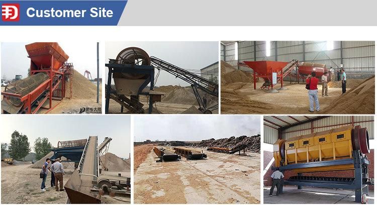 Glass Recycling Screening Waste Separation Soil Trommel Screener