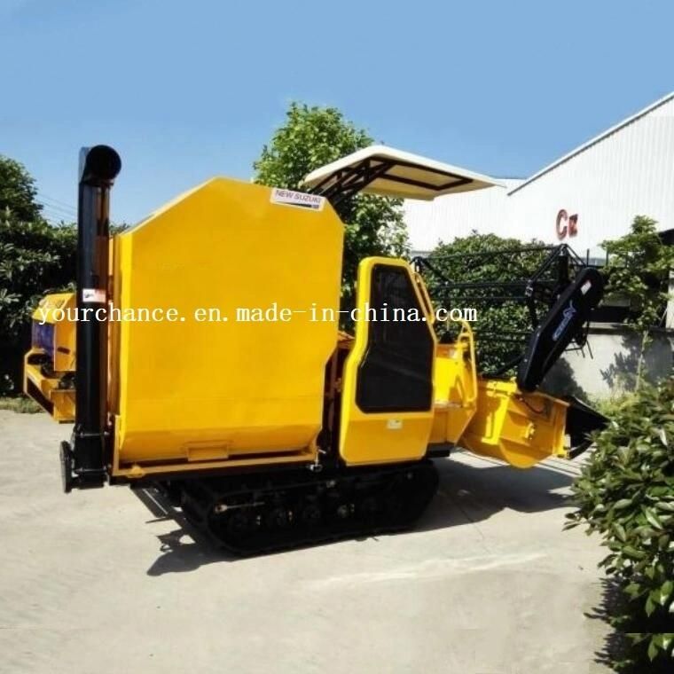 Iran Hot Selling 4lz-5.0d Double Threshing Drums Combine Harvester
