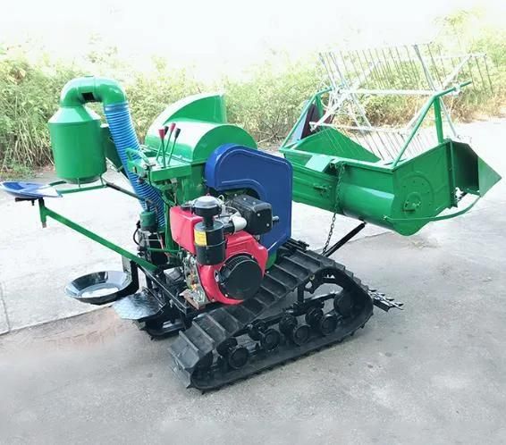 Factory Supply Cheap Mini Reaper Wheat Cutting Combine Harvester for Sale