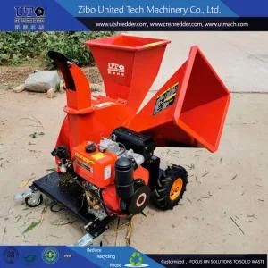 Tree Yard Shredding Chipper Factory Manufacture Wood Chipping