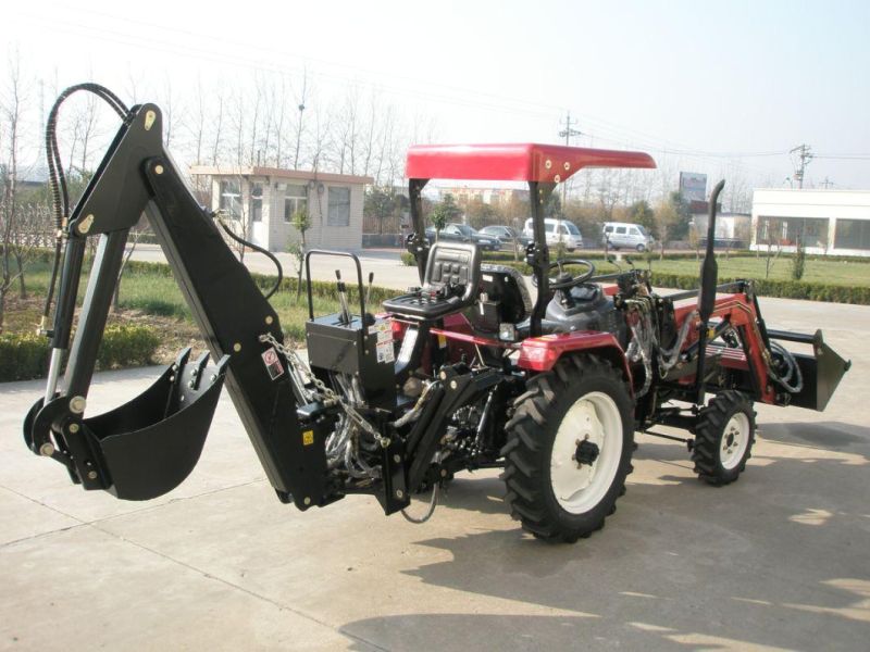 Front End of Loader and Backhoe Matched Tractor with Ce Approval