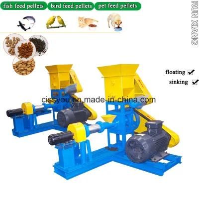 Big Capacity Floating Fish Feed Pellet Mill Making Press Machine