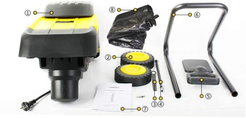 Super Powerful Electric Garden Wood Branches Shredder/Chipper-Power Tools