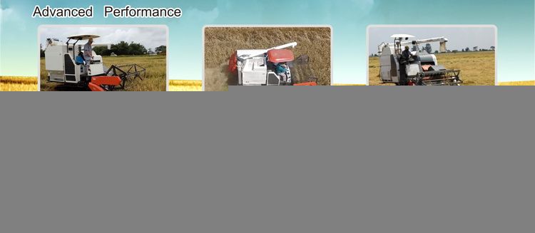 Factory Manufacturer Promotion Wheat Grain Rice Combine Harvester
