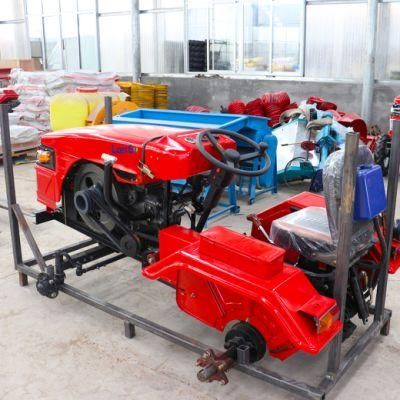12-20HP Small Agricultural Tractor with Rotovator and Seeder Mower