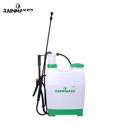 Rainmaker Hot Selling Agricultural Plastic Backpack Manual Pump Sprayer