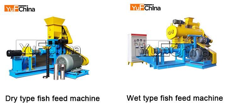 Factory Price Single Screw Floating Fish Feed Extruder