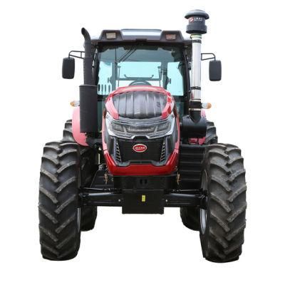 Super High Quality 4WD 240HP Large Size Agricultural Machinery /Farm /Garden/ Lawn Tractor with Powerful Diesel Engine