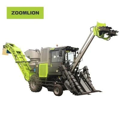 High Accuracy Operation Cutting Harvesting Sugarcane Harvester with Wheel