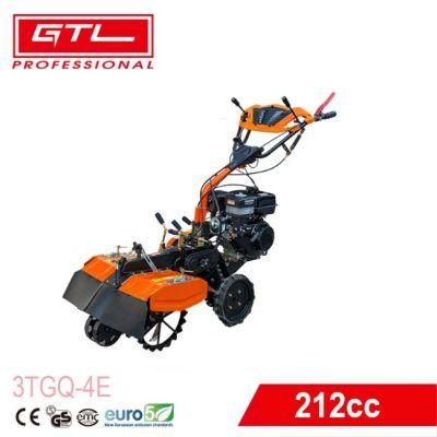 Agricultural Machinery Farm Cultivator 7.5HP 212cc Gasoline Powered Tiller