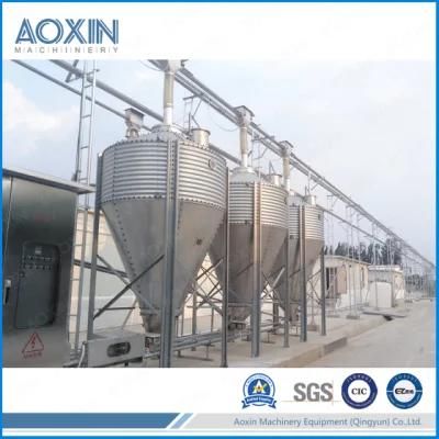 Automatic Feeding System Poultry Livestock Farm Grain Storage Feeder Silos