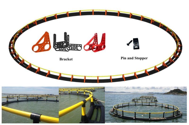 2021 Hottest Fishing Equipment Fish Farm Floating Round Fish Cage Open Sea Cage Fishcage Floating Cage Fishing Cage Fish Farming Equipment Fish Farming Cage