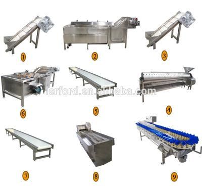 Hot Sale Chicken Feet Processing Line Chicken Feet Paw Skin Peeling Cleaning Machine Line