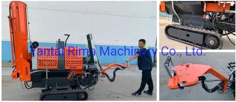 20ton Gasoline Self-Propelled Firewood Splitting Machine Processor with Track