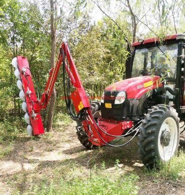 Forestry Machine Hedge Trimmer with Circular Saw for Tractors Excavators and Loaders