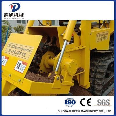 Professional Depth 0-1500mm Chainsaw Trencher Machine