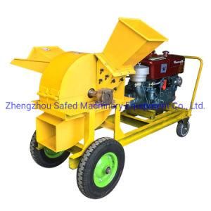 Tree Root Branch Hammer Mill Wood Chipping Machine Wood Tree Branch/Tree Stump/Bamboo Pulverizer Machine Tree Wood Crusher Machine