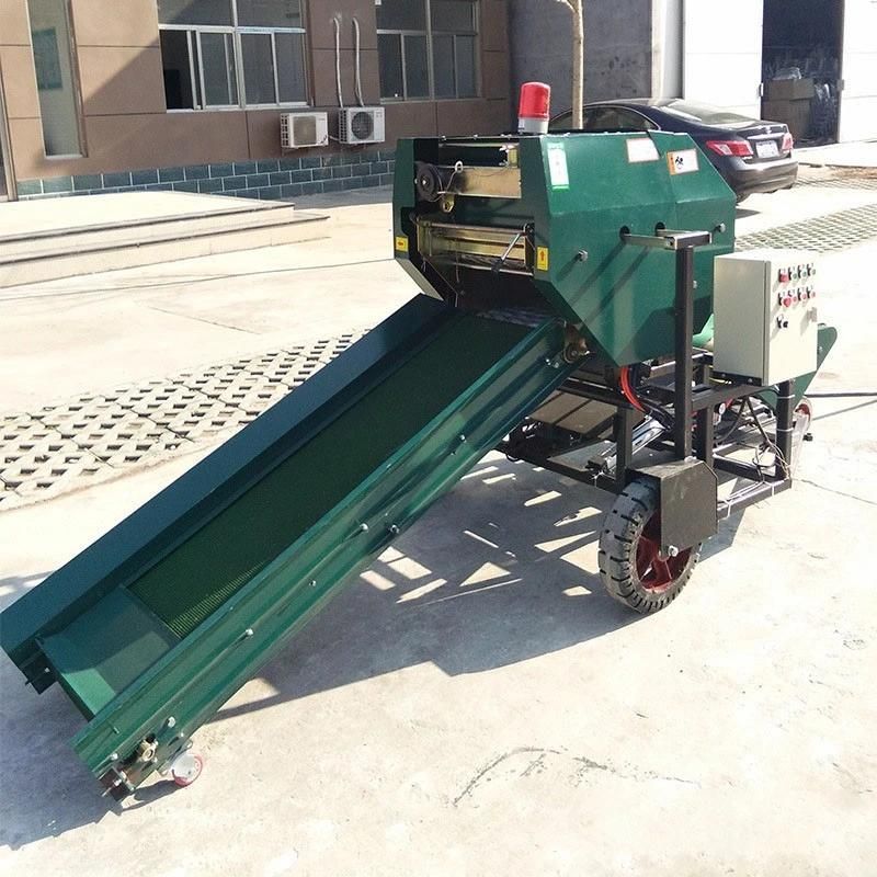 Fully Stocked Mini Agricultural Baler Wrapper Machine Silage Baler