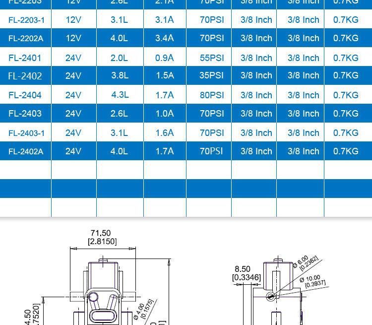 Lifesrc High Pressure Pump for Sprayer (PROPUMP) 12/24VDC