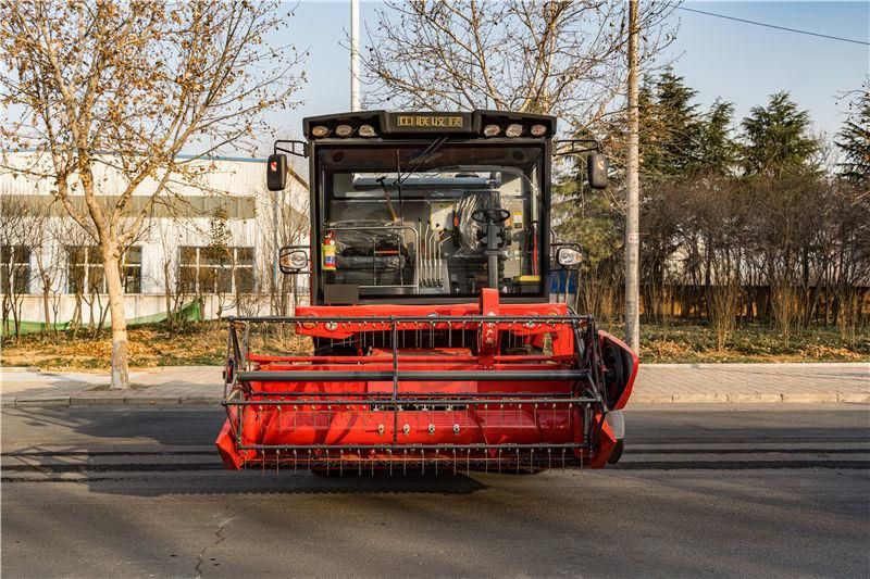 Multifunction Automatic Walking Tractor Reaper Mini Rice Wheat Harvester New Small Combine Harvester Price