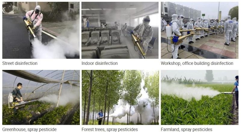 Thermal Mist Fogging Machine Fogger Sprayer Machine for Agriculture Pest Control, Virus Disinfection