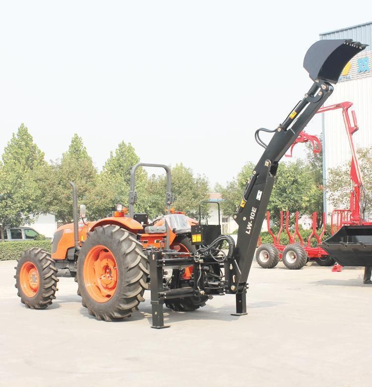 Small Attractive Tractor Towable Backhoe