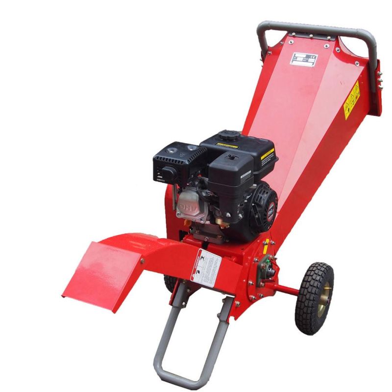 China Gasoline Wood Chipper Shredder