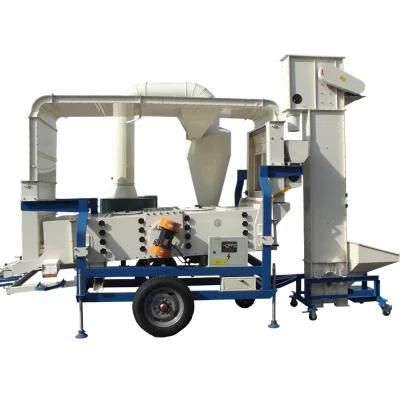 Mobile Wheat Sesame Grain Bean Seed Cleaning Machine Equipment