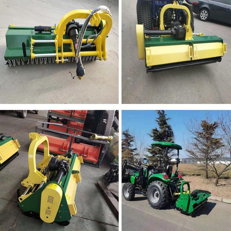 Tractor Behind Pull Grass Cutter Machine Hydraulic Flail Lawn Mower with Side Shift