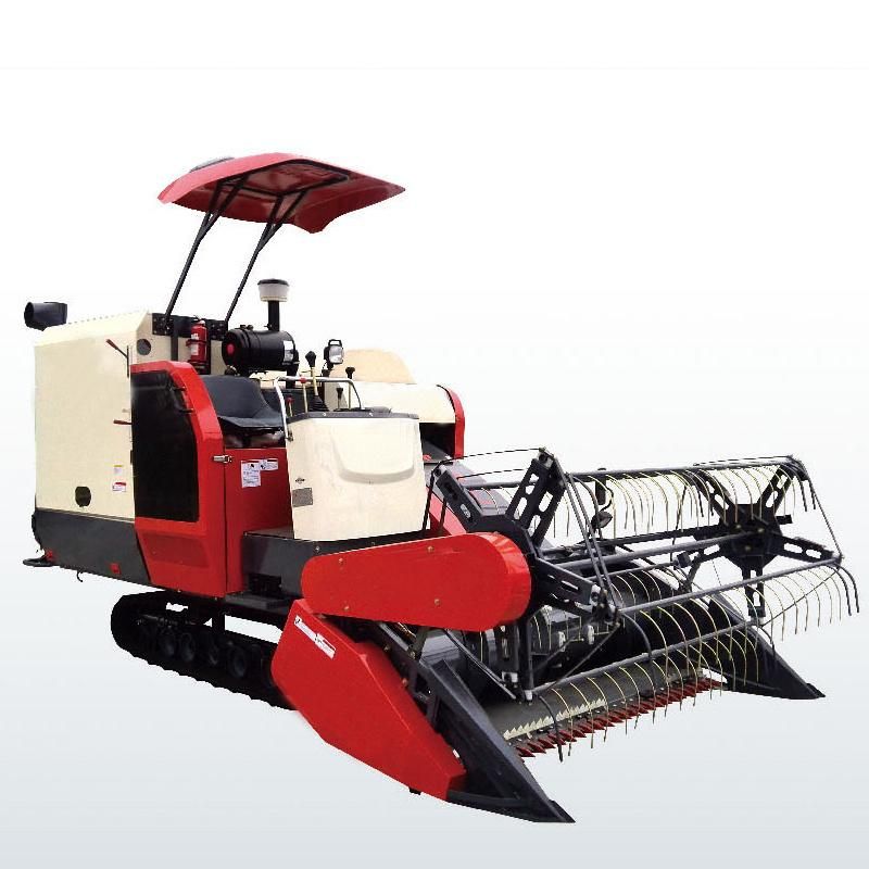 High Quality Farm Agricultural Machinery Tracked Rice Combine Harvester