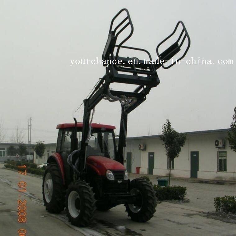 Tip Quality China Bale Grab Bg15 Heavy Duty Big Round Bale Grab in Max 1.8m Grabbing Diameter 1400kg Grabbing Weight for 110-180HP Tractor Front End Loader