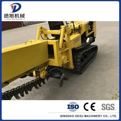 Chinese Mini Trencher on Skid Steer Loader