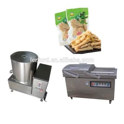 Chicken Claw Cleaner Chicken Paws Skin Peeler Meat Processing Machinery Line