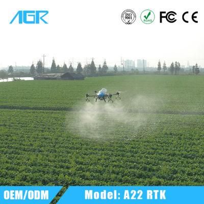 22L Big Capacity Plant Protection Agrichemical Agriculture Agricultural Pestiside Sprayer Spraying Drone for Farmers Use Machinery