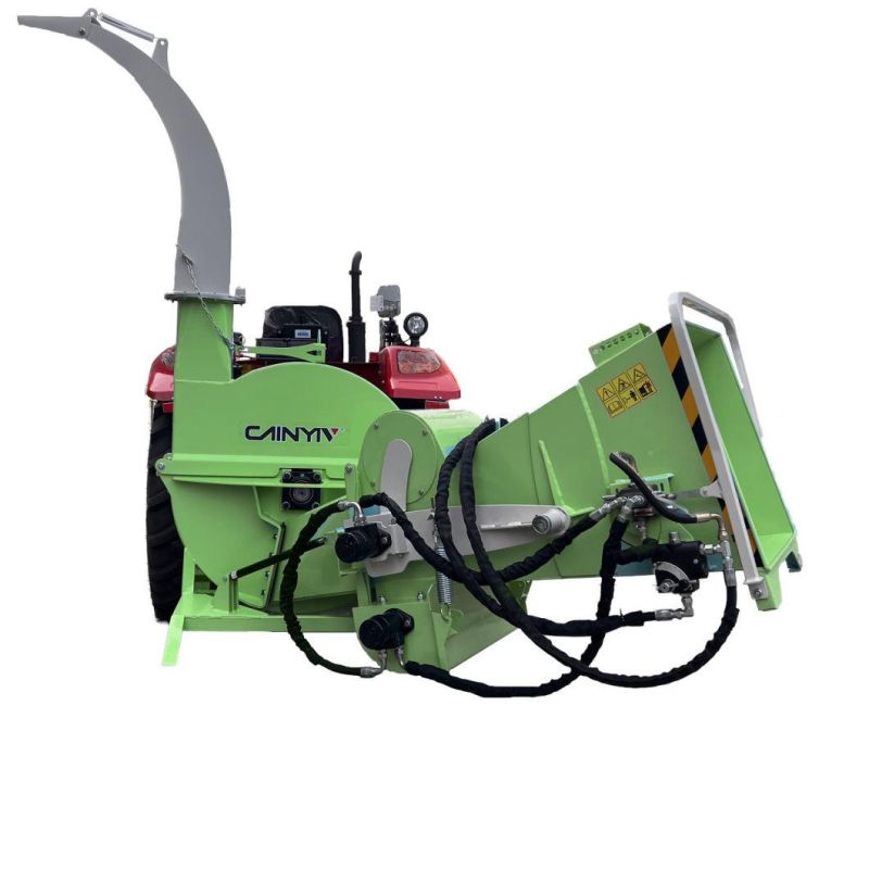 3 Point Hitched Pto Driven Hydraulic Feed Wood Chipper Shredder with Best Price