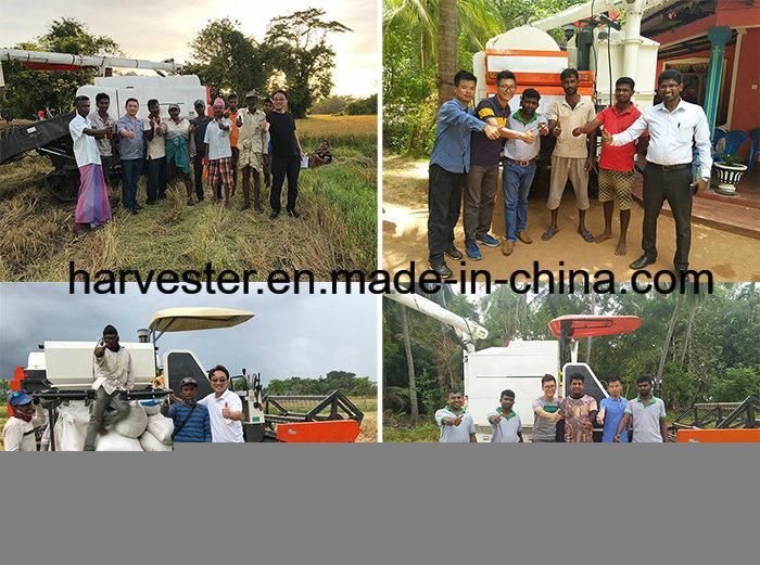 Agricultural Machinery Rice Harvester Similar with Kubota Harvesting Machine