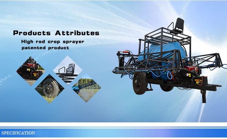 Agricultural Trailer Suspension Spraying Equipment Boom Sprayer