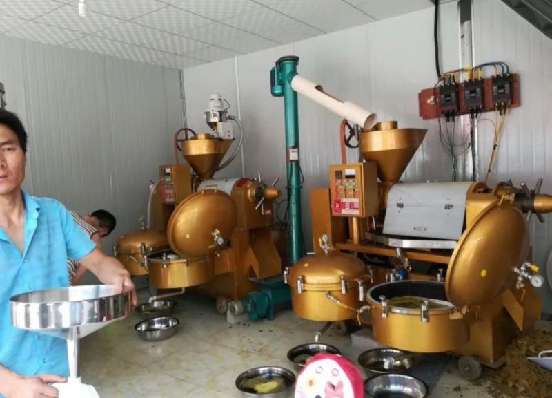 400kg/H Cold & Hot Commercial Screw Sunflower Oil Presser/Oil Expeller Yzyx140wz for Sale