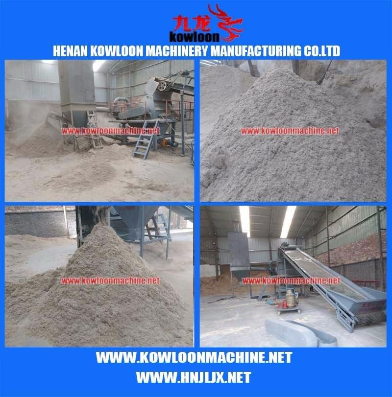 Waste Wood Recycling Crushing Machine