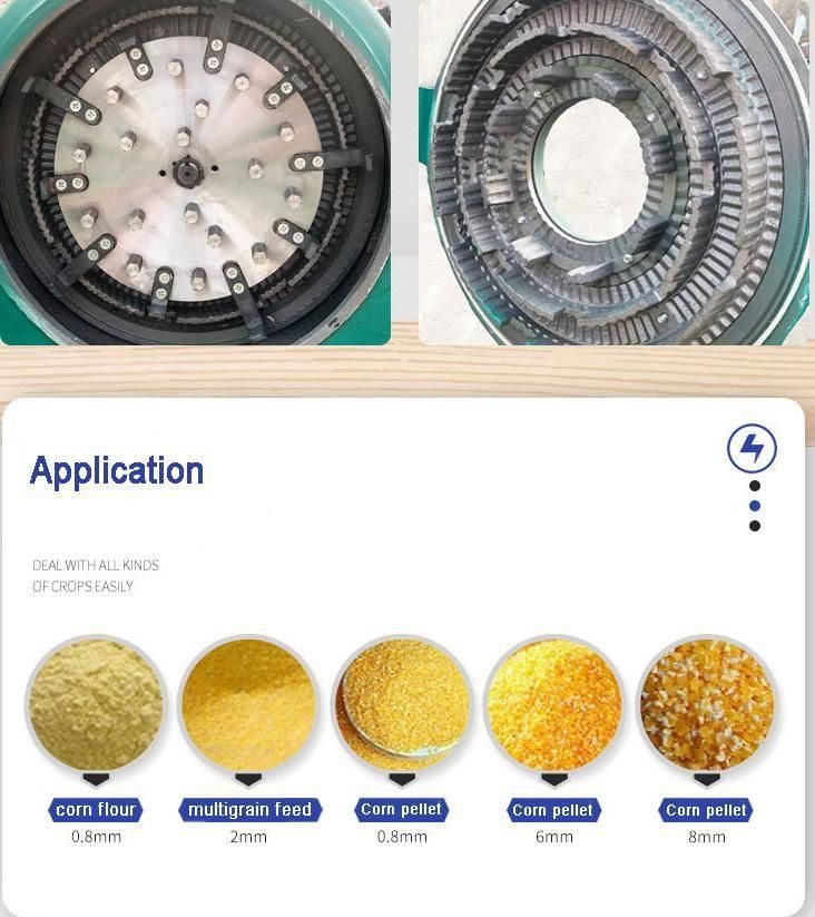 High Quality Corn Rice Grinder Flour Mill Machine