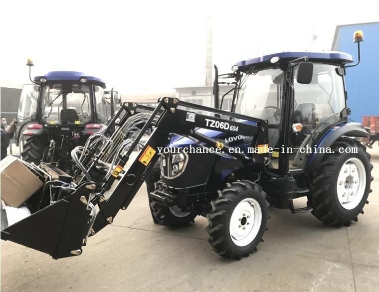 Europe Hot Sale Tip Quality Ce Certificate Tz06D Front End Loader for Foton 45-65HP Wheel Farm Tractor