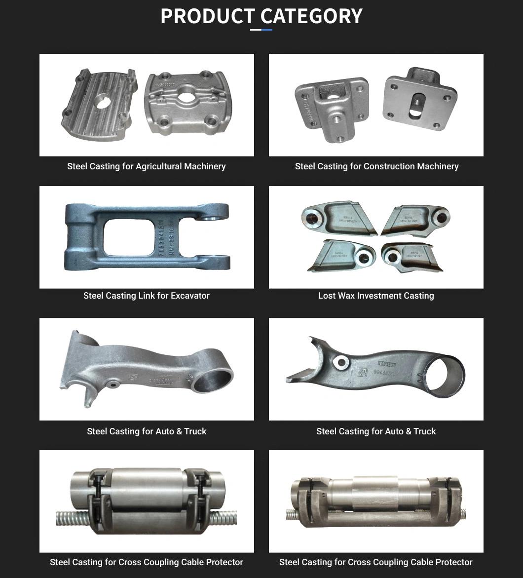 High Performance Practical Carbon Steel Alloy Steel Casting Parts for Factory