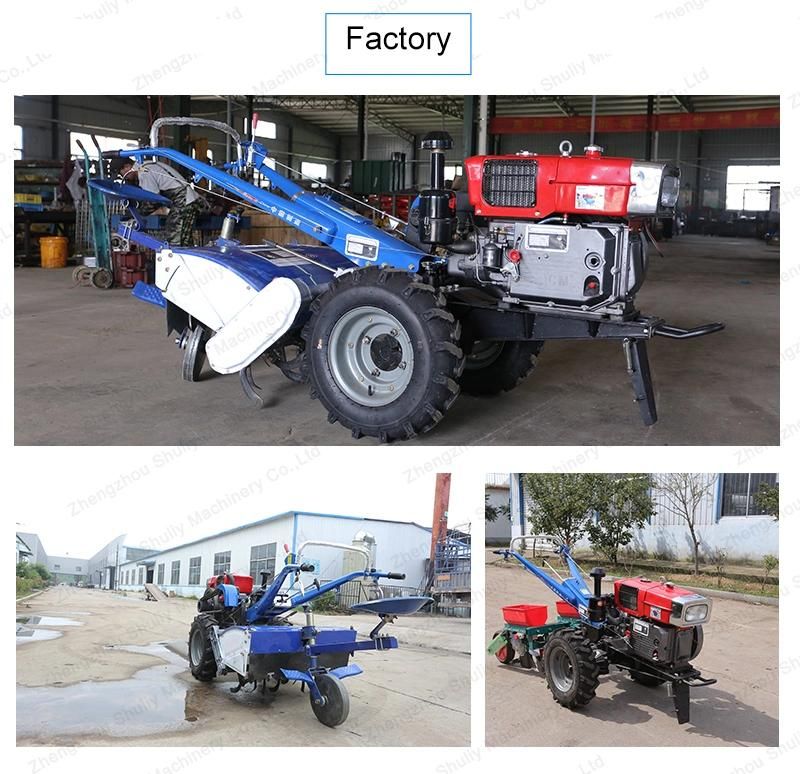 Hand Tractor Manual Walking Tractor Price with Rotary Tiller